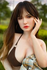 Orange In丨Cecilia -5ft 3/160cm Movable Jaw Silicone Sex Doll - Billede 12