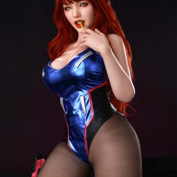 Orange In丨Meg-5ft 5/165cm Movable Jaw Silicone Sex Doll