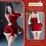 Bunny Girl Christmas Suit Christmas Dress - Imagem 6