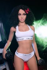 6YE | Elena - 5ft3/162cm Curly Hair Mediterranean Style Slender Sex Doll - Billede 8