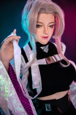 Rame- 5ft5/165cm Japanese Style Cosplay Realistic Sex Doll - Billede 12