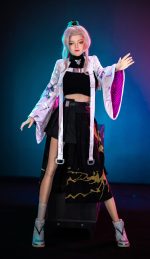 Rame- 5ft5/165cm Japanese Style Cosplay Realistic Sex Doll - Billede 3