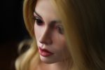 Orange In丨 Blonde Silicone Auto-Blowjob Small Breast Sex Doll Torso - Billede 7