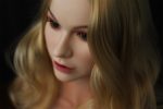 Orange In丨 Blonde Silicone Auto-Blowjob Small Breast Sex Doll Torso - Kép 4
