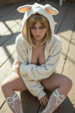 AIBEI | Elossa- 4ft 11/151cm Chubby Lifelike BBW Sex Doll - immagine 3