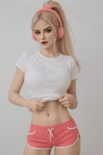SY | Betya - 160cm (5ft3) Big Breast D-Cup ROS Silicone Head Sex Doll with Long Hair - Bilde 9