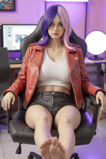 AIBEI | Xanthe -5ft 3/159cm BBW Silicone Head Sex Doll - Bilde 9