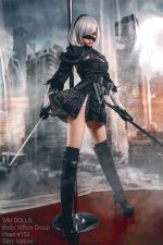 WM | 2B Anime 5ft 5/ 165cm D Cup Cosplay Sex Doll - Billede 2