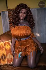 Starpery | Takiyah- 156cm / 5ft1 E-Cup Beautiful black skin sex doll - Imagen 3