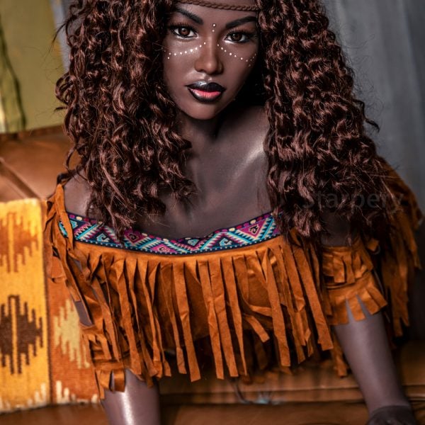 Starpery | Takiyah- 156cm / 5ft1 E-Cup Beautiful black skin sex doll