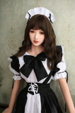 Meda- 5ft 5 /166cm Cosplay Asian Style Small Breast Realistic Sex Doll - Imagem 4