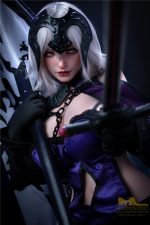 IronTech | Eva5ft4 / 165cm Black D-Cup silicone sex doll – Bild 9