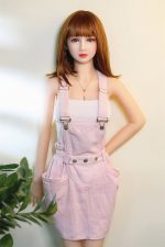 SY | Pag- 160cm (5ft3) Small Breast Japanese Style Sex Doll With Blonde Straight Hair – Bild 5