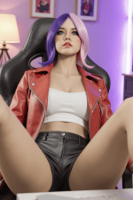 AIBEI | Xanthe -5ft 3/159cm BBW Silicone Head Sex Doll - Bilde 4