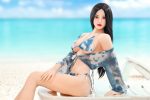 SY | Christine - 166cm (5ft6) Pure Life-Like Sex Doll With Black Long Straight Hair - Imagen 8
