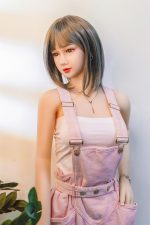 SY | Pag- 160cm (5ft3) Small Breast Japanese Style Sex Doll With Blonde Straight Hair – Bild 10