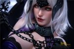 IronTech | Eva5ft4 / 165cm Black D-Cup silicone sex doll – Bild 14