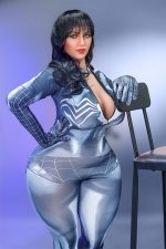 SY | Rolawre -4ft 10 (148cm) Big Butt Chubby Sex Doll With Long Hair – Image 15