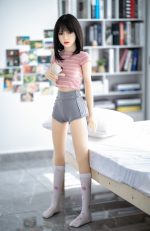 Libert - 4ft 11 / 150cm Asian Style Small Breast Realistic Sex Doll (5 sizes) - Imagen 11