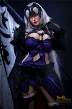 IronTech | Eva5ft4 / 165cm Black D-Cup silicone sex doll – Bild 13