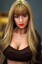 SY | Zendaya- 158cm (5ft2) Tiny Breast Sex Doll With Golden Curly Hair