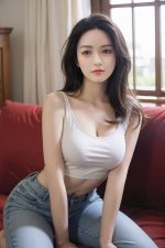 SY | Loria - 5ft3(160cm)Japanese Style Small Breast TPE Sex Doll - Imagen 8