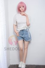 SHEDOLL | Hsiao-Yu-5ft2/158cm Optional ROS silicone head Sex Doll - Imagem 2