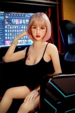 SY | Sylvia - 165cm (5ft6) Big Breasts Gentle Sex Doll With Pretty Pink Hair - Kép 4