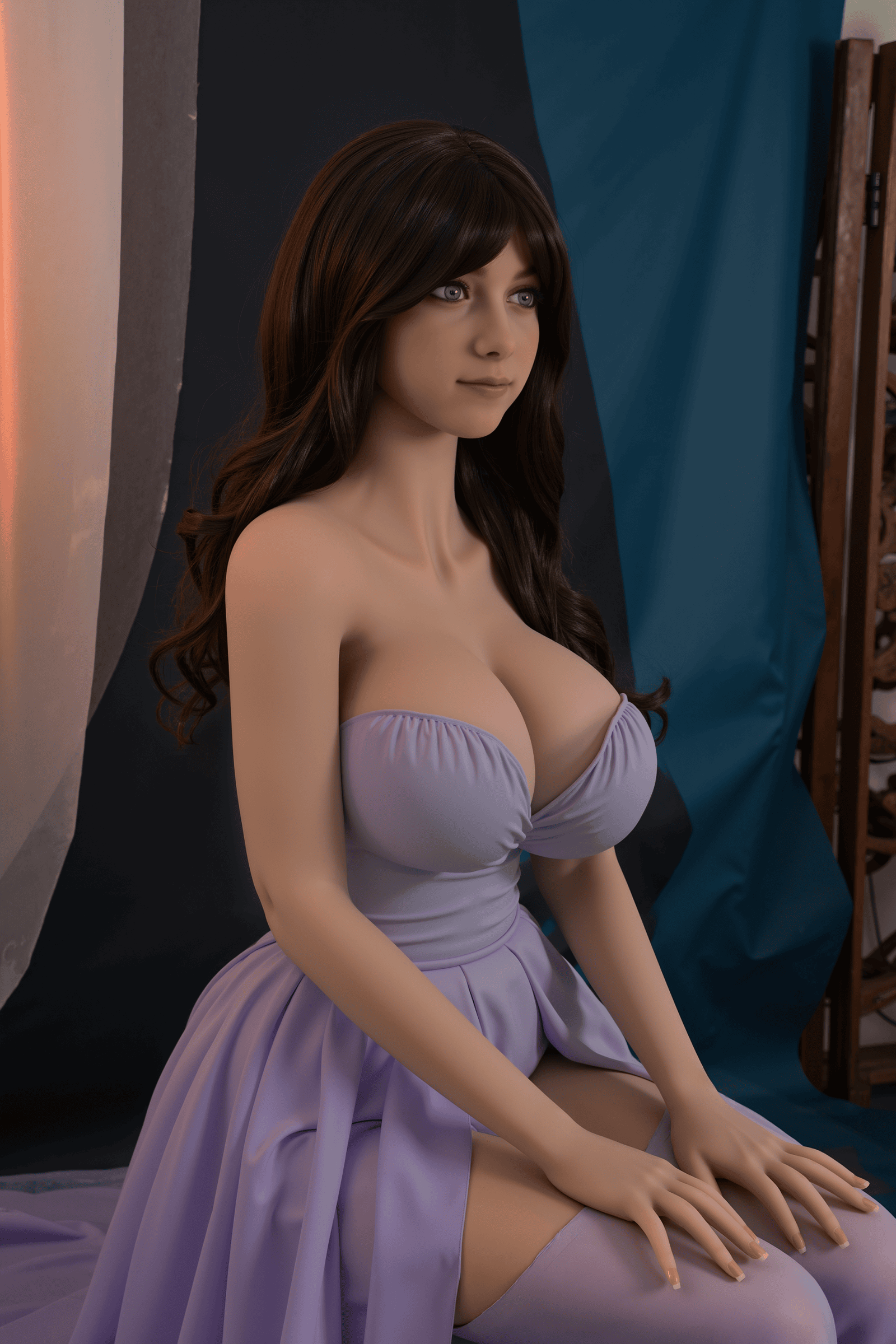 AIBEI-153cm-AB17-TPE-DOLL1.png AIBEI | Aisling- 4ft12 (153cm) Big Boobs Big Ass Sexy Sex Doll - Billede 1