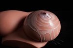 Climax丨Silicone B-86 (Black) Breast Model - Kép 12