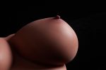 Climax丨Silicone B-86 (Black) Breast Model - Kép 5