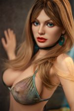 Orange In丨Tina-5ft 6/168cm Movable Jaw Silicone Sex Doll - Billede 13