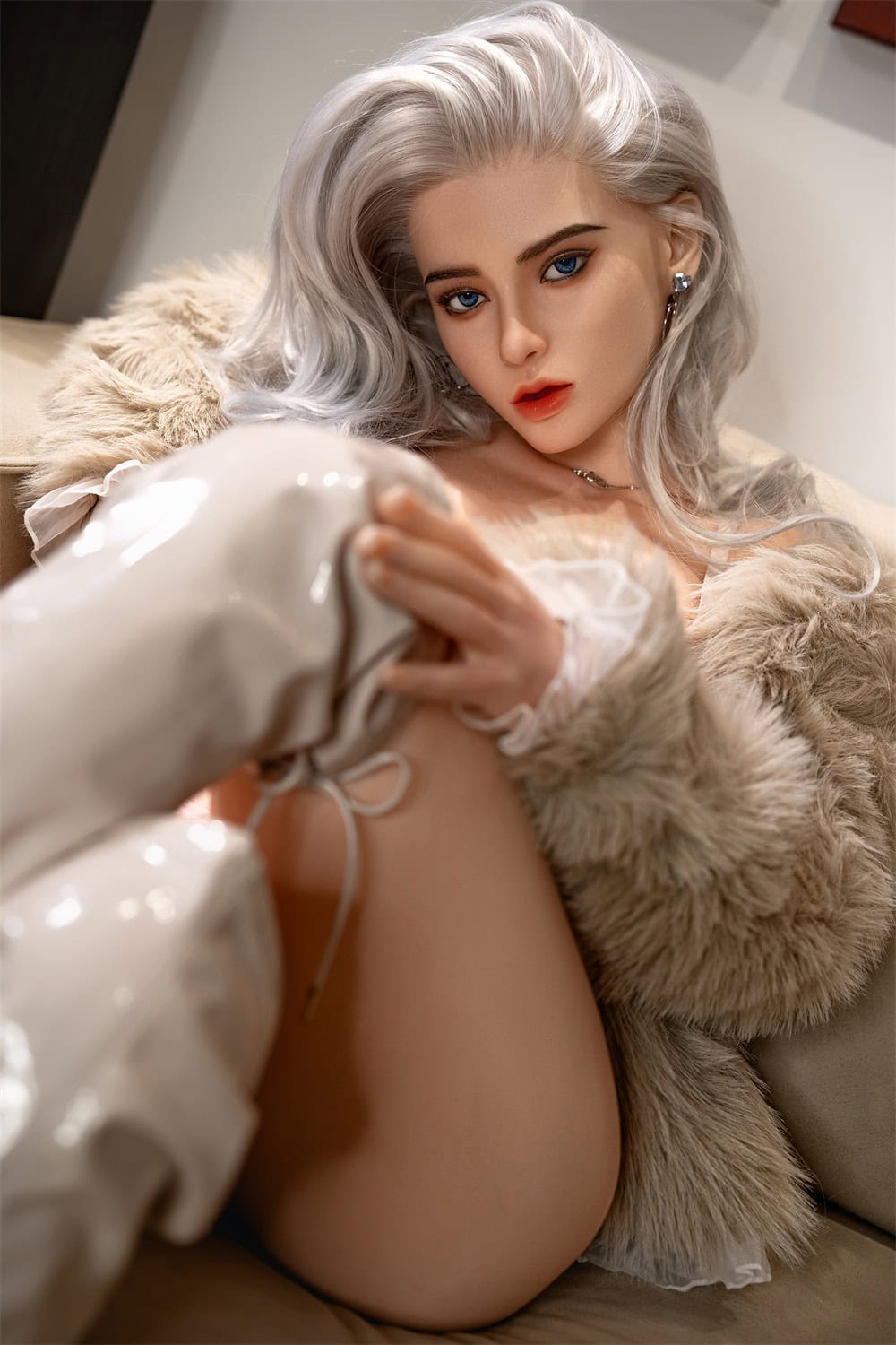DSC02371.jpeg SY | Super Cain - 5ft 5/164cm ROS Sex Doll With Blowjob E-Hips Sucking 3 In 1 (In Stock US) - Billede 1