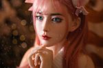 SY | Jolene - 5ft 3/160cm Bunny Girl Silicone Head Sex Doll - Kép 8