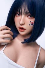 Orange In丨Anabel-5ft 2/158cm Movable Jaw Silicone Sex Doll - Billede 3