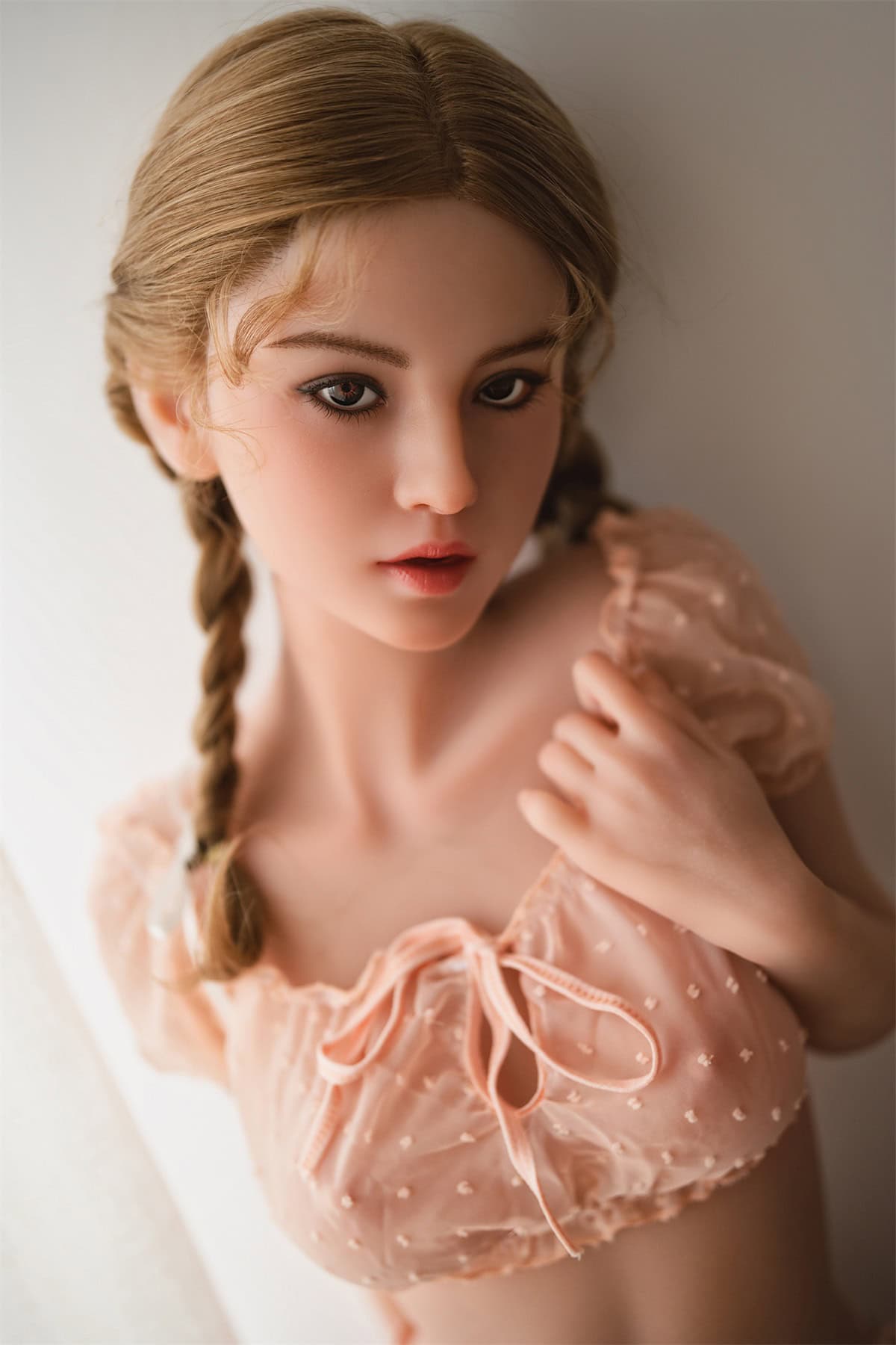 DSC03861-3.jpg SY | Canace - 4ft10(148cm) Movable Jaw Silicone Head Sex Doll - Afbeelding 1