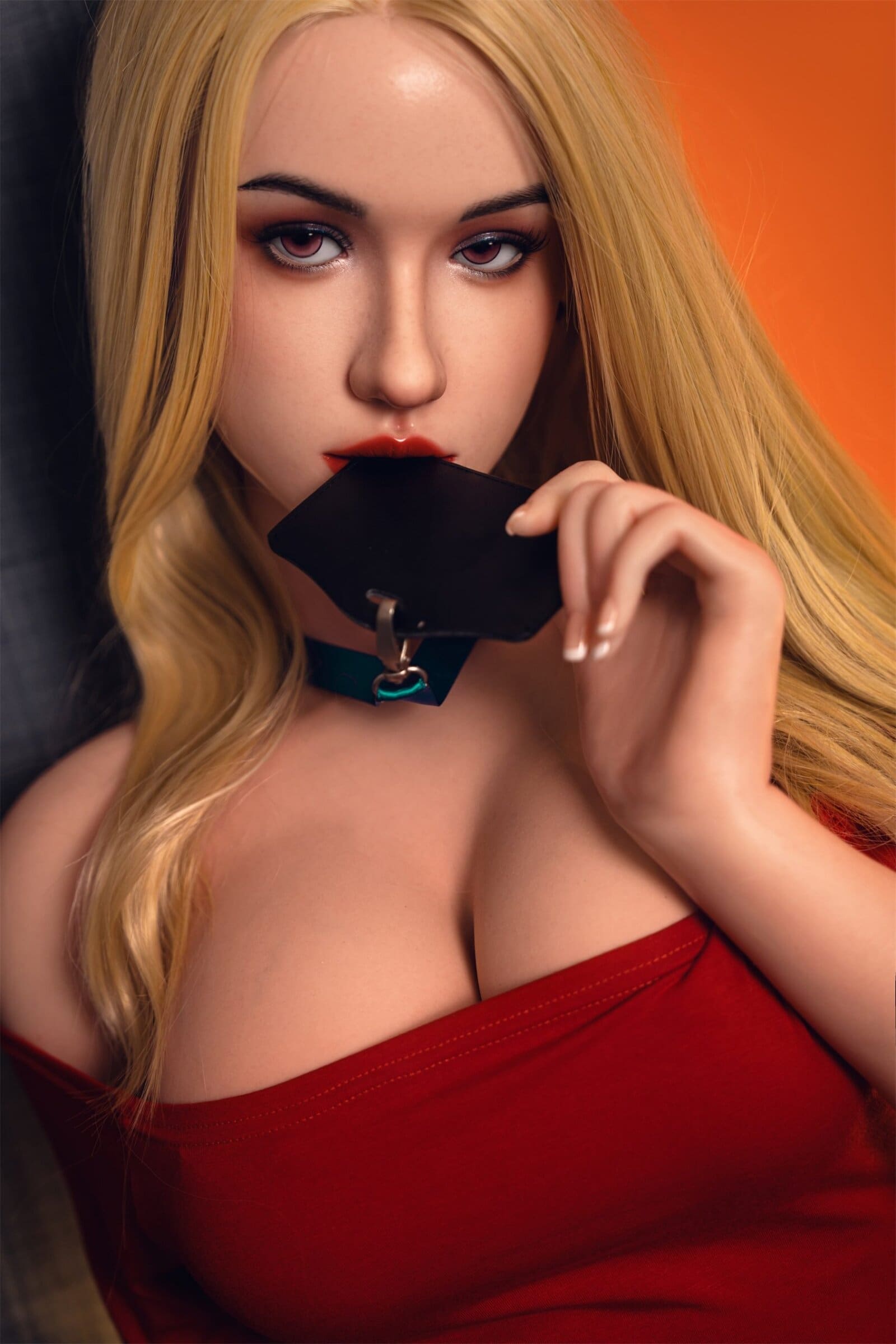 DSC03939.jpeg Orange In丨Isolide-5ft 5/165cm Movable Jaw Silicone Sex Doll - Image 1