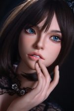 Top Fire | Bess - Ultra Light 5ft 2/158cm D-cup Movable Jaw ROS Silicone Sex Doll - Billede 7