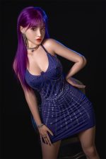 Orange In丨Liz-5ft 5/165cm Movable Jaw Silicone Sex Doll - Imagen 7