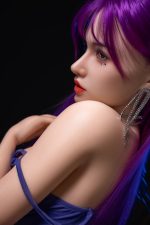 Orange In丨Liz-5ft 5/165cm Movable Jaw Silicone Sex Doll - Imagen 11