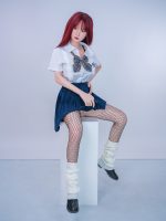 Pink -158cm(5ft2)Medium Breast ROS Japanese Lifelike Silicone Sex Doll - Bilde 13