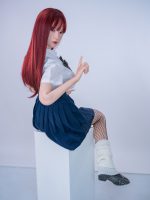 Pink -158cm(5ft2)Medium Breast ROS Japanese Lifelike Silicone Sex Doll - Bilde 7