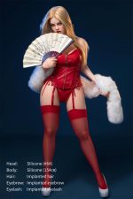 Jarliet丨Besty -5ft 1/154cm Big Breasts Silicone Head Sex Doll - Imagem 9