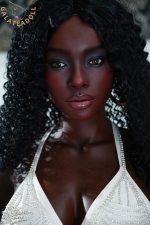 Galatea | Cassia-163cm(5ft4) ROS Full Silicone Medium Breast Black Sex Doll - Image 14