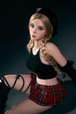 SY | Lydia - 5ft 5/164cm Blonde Braided Silicone Sex Doll - Imagem 9