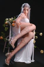 Top Fire | Angela - Ultra Light 5ft5/165cm D-cup elf Movable Jaw ROS Silicone Sex Doll - Imagen 7