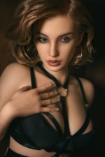 Orange In丨Edith -5ft 3/160cm Movable Jaw Silicone Sex Doll - Imagen 13