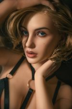 Orange In丨Edith -5ft 3/160cm Movable Jaw Silicone Sex Doll - Imagen 8