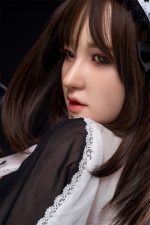 Orange In丨Nan-5ft 6/168cm Movable Jaw Silicone Sex Doll - Billede 5