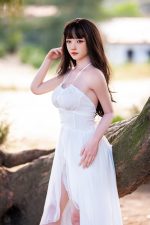 SHEDOLL | Chulin-S3 5ft4/163cm Optional ROS silicone head Sex Doll - Billede 9